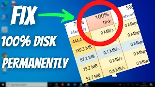 Solved 100 Disk Usage Windows 10 Fix Easy Tutorial